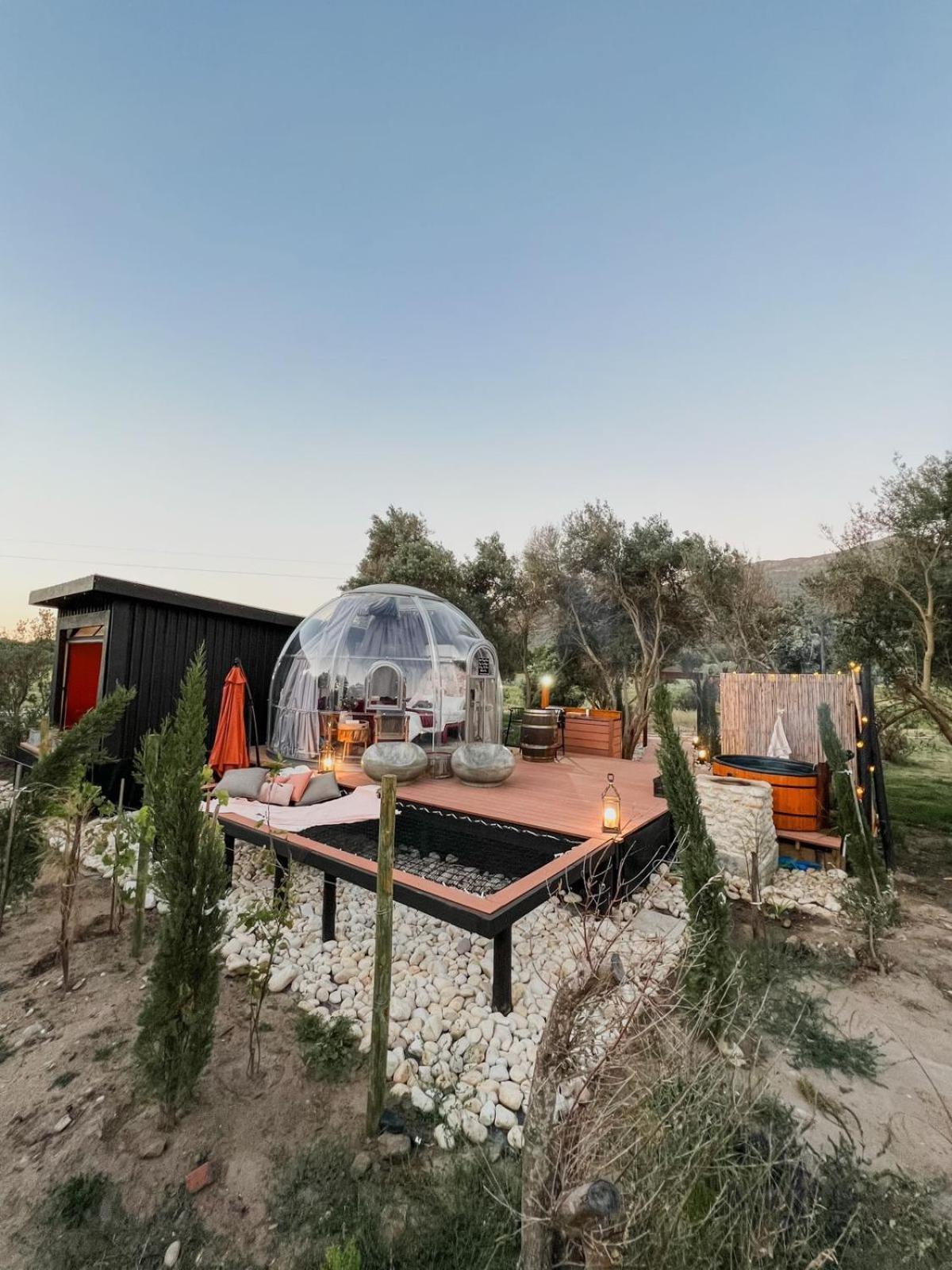 The Vino Dome By Once Upon A Dome Franschhoek Exterior foto