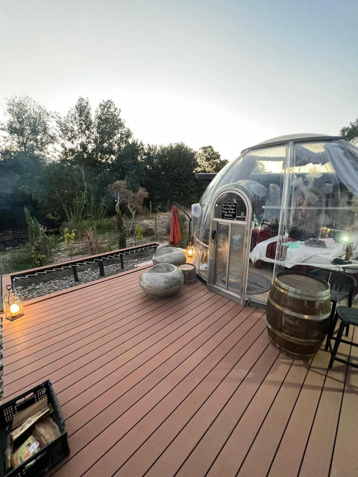 The Vino Dome By Once Upon A Dome Franschhoek Exterior foto