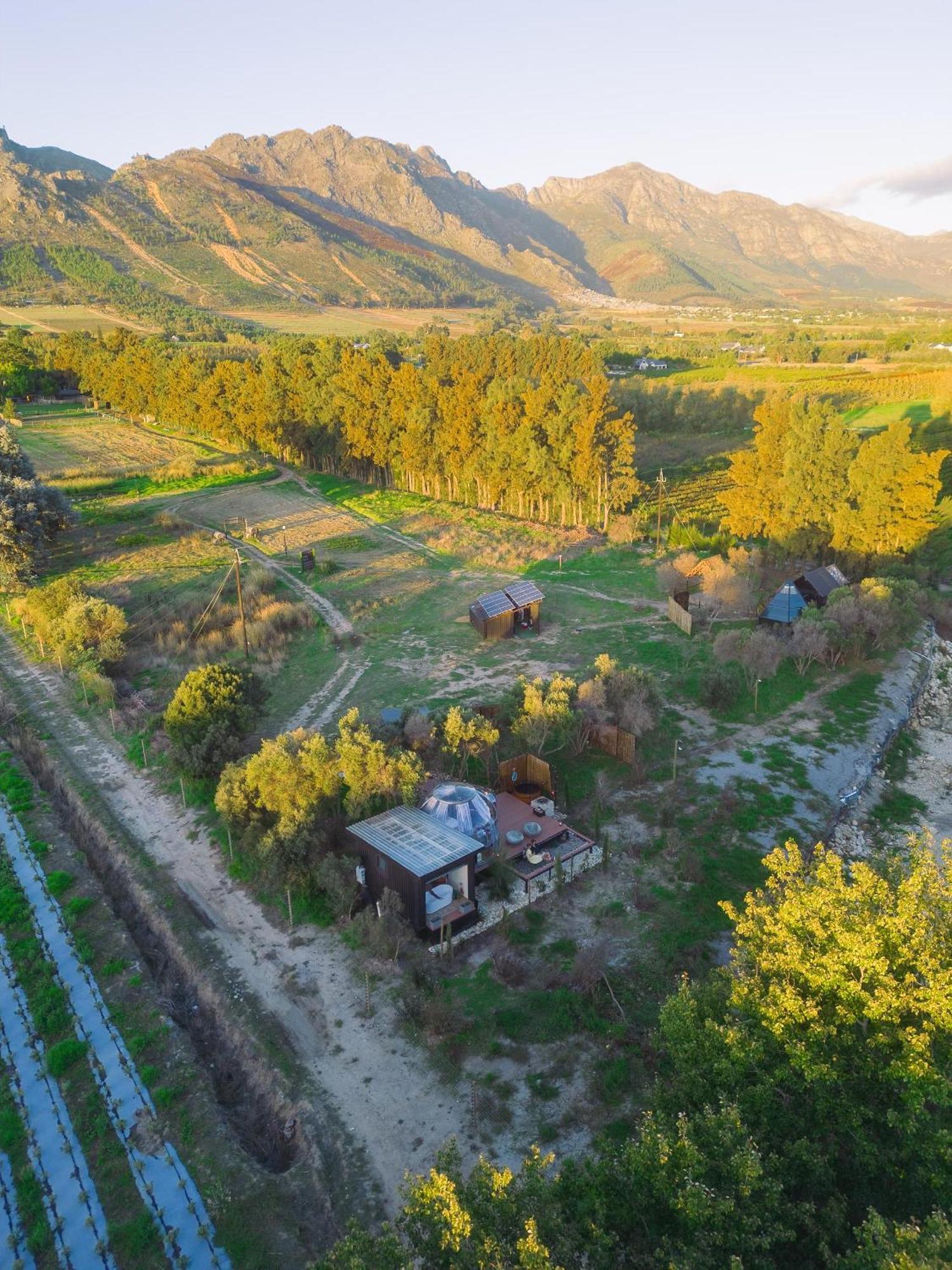 The Vino Dome By Once Upon A Dome Franschhoek Exterior foto